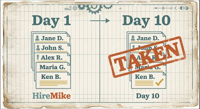 Candidates Taken by Day 10