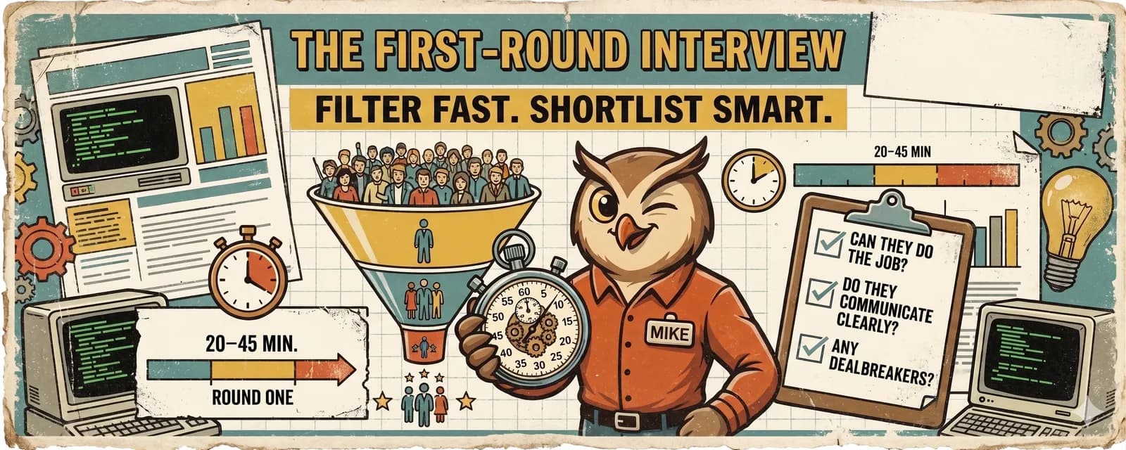 How to Run First-Round Interviews That Actually Find the Right Hire