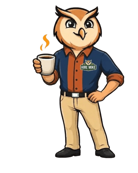 Mike the owl mascot